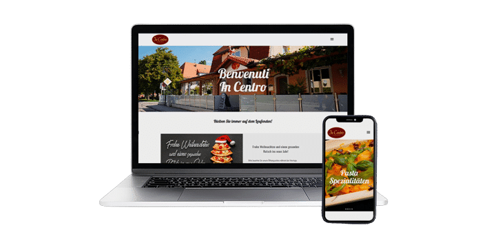 Reservia restaurant website